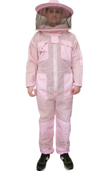 Tuta ventilata a 3 strati rosa Tuta ventilata a 3 strati rosa, Taglia: S