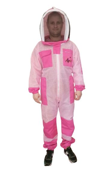 Tuta ventilata a 3 strati rosa scuro Tuta ventilata a 3 strati rosa scuro, Taglia: S