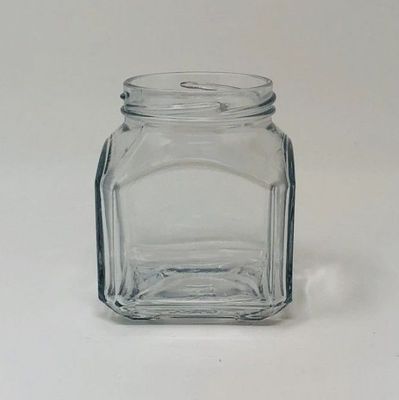 Vaso miele 250 g quadrato con capsula Vaso miele 250 g quadrato con capsula