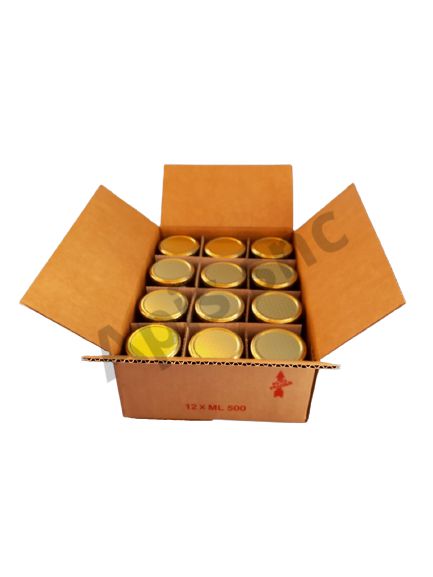 Scatola vasi miele 12x500 g Scatola vasi miele 12x500 g