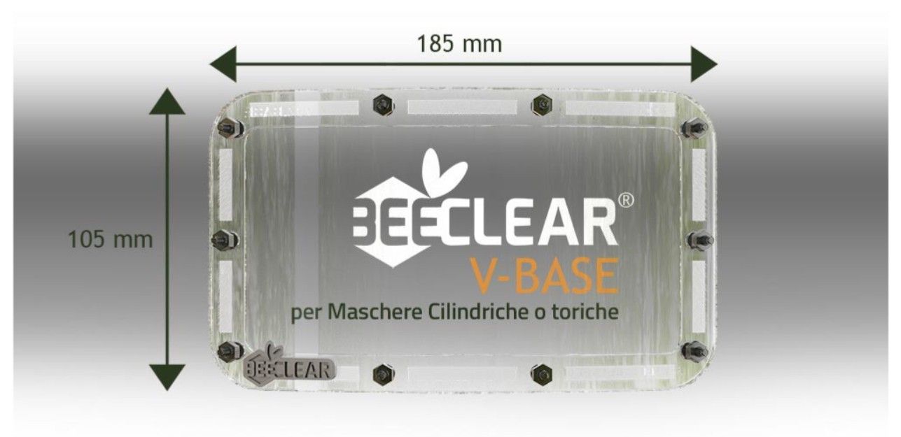 Visiera per maschere curve V-BASE Visiera per maschere curve V-BASE