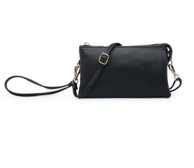 Black Riley Clutch