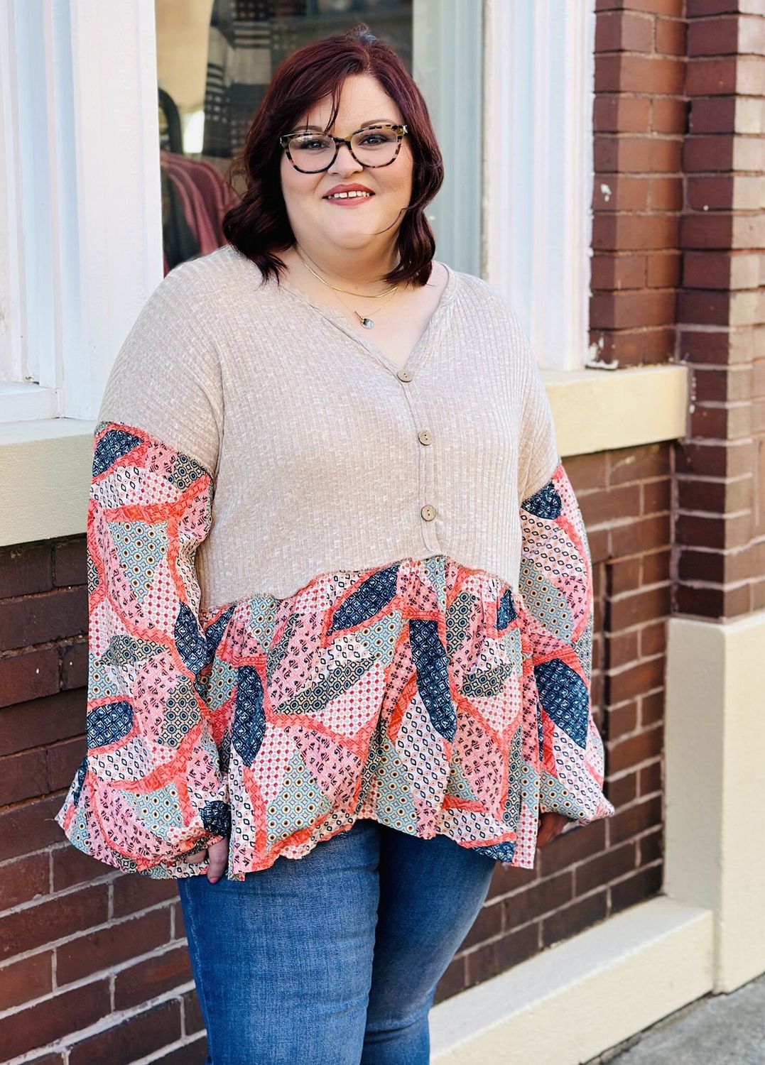 The Heidi Peplum Top