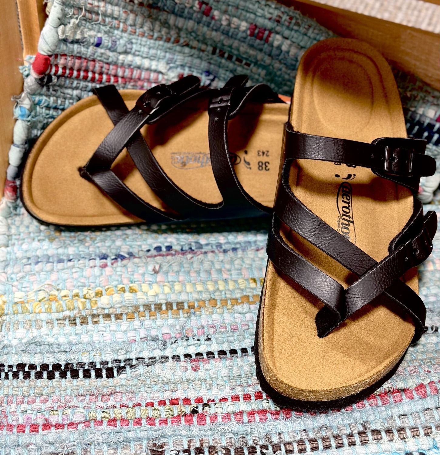 Forever Summer Sandal in Black