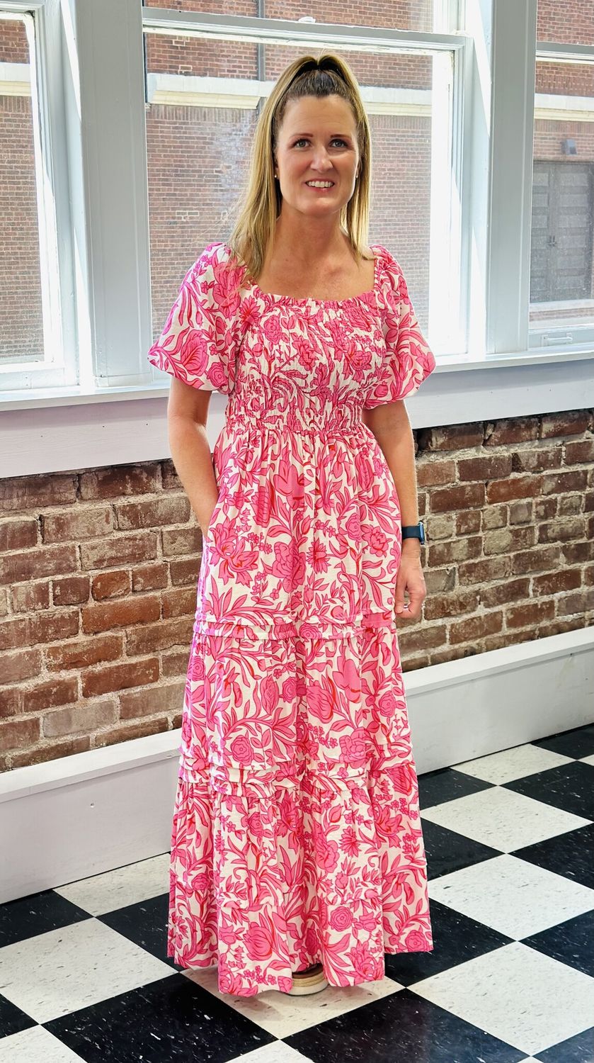 The Corrine Floral Maxi