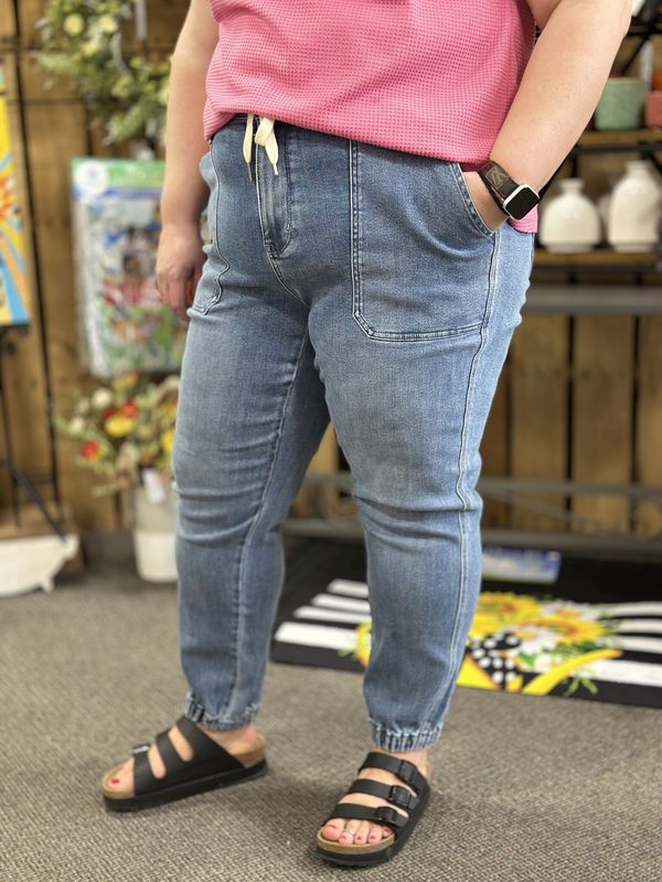 Ask Me Later Jogger Jean