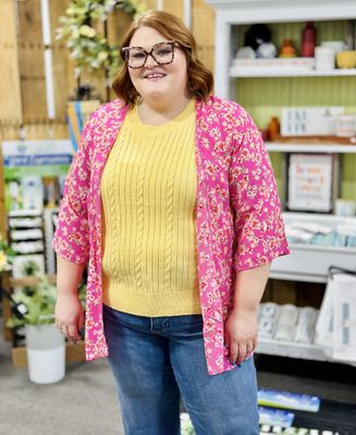 Sweet Summer Floral Kimono