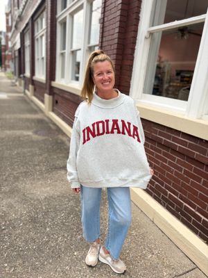 Indiana Reversible Mock Neck Pullover