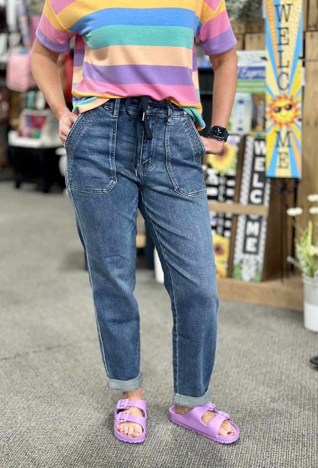 The Judy Blue Vintage Jogger