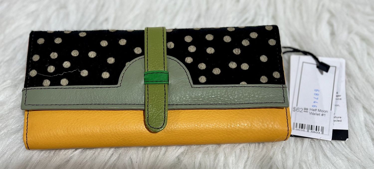 Half Moon Wallet, Color: #1