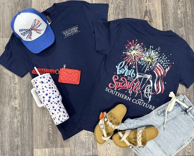 Born To Sparkle Tee Born To Sparkle Tee