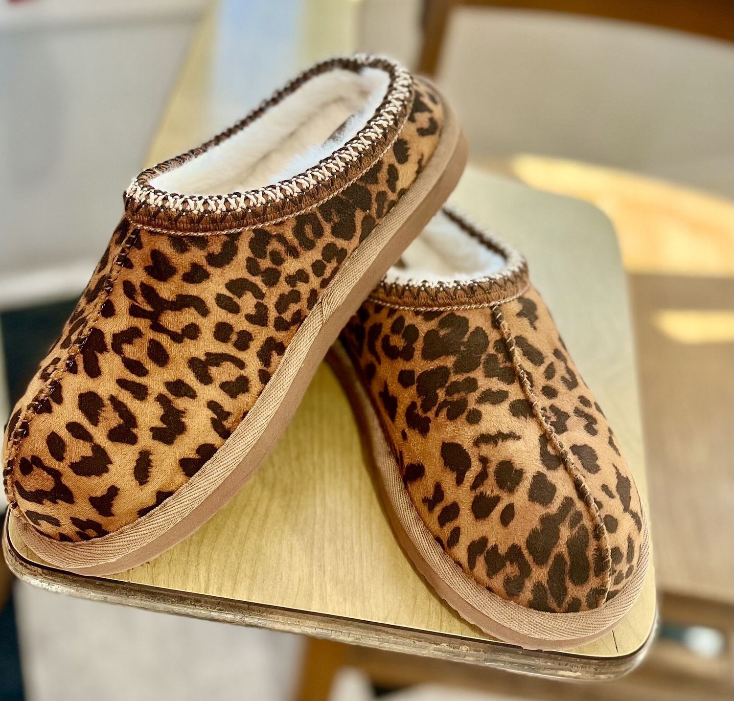 The Leopard Sparks Slipper