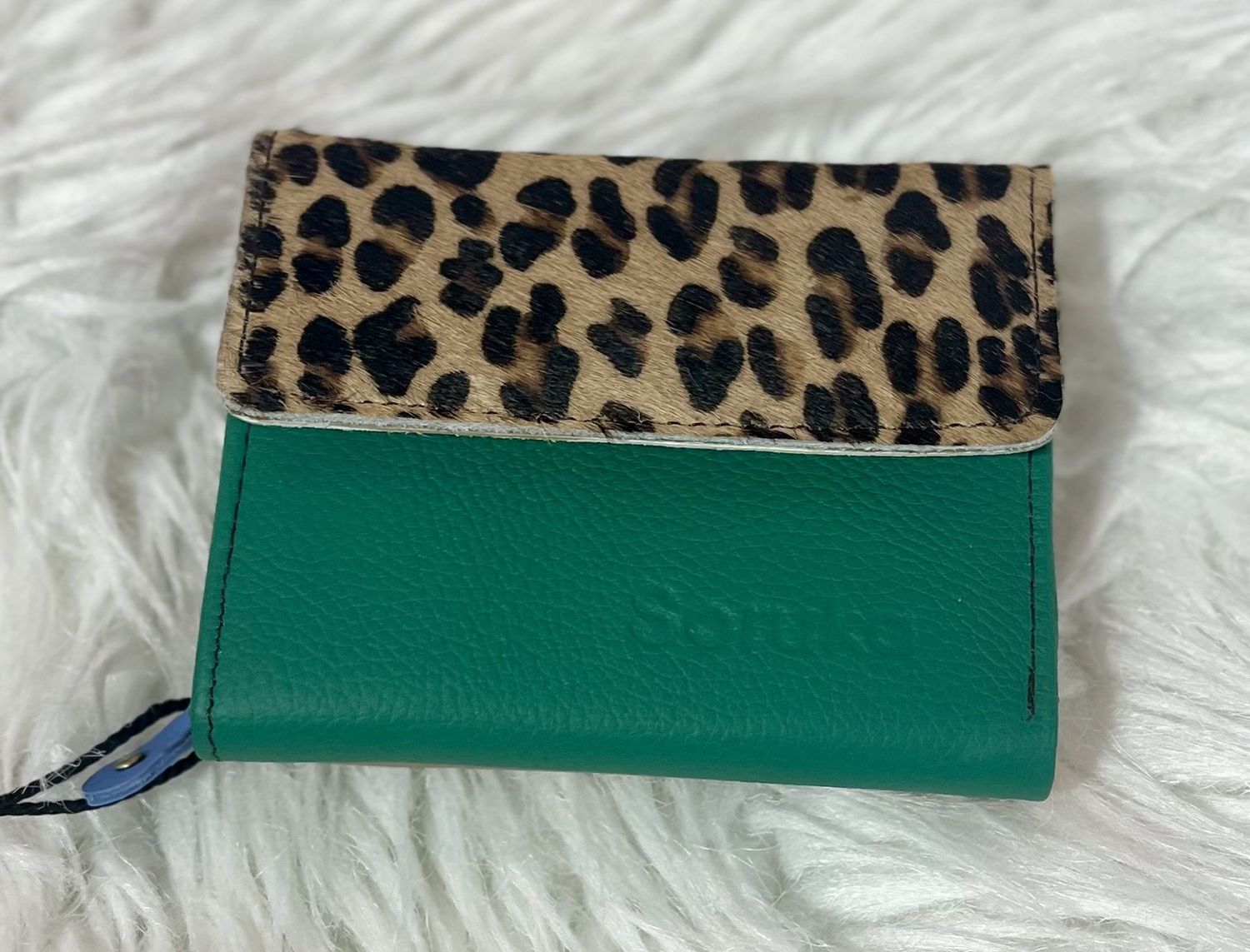 Rings Bi-fold Wallet with Zippered Coin Pocket, Color: #1