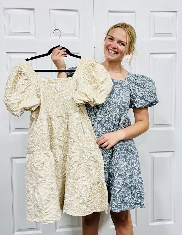 The Dolly Jacquard Dress