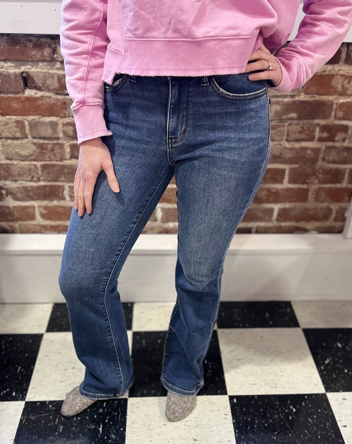 Night Out Bootcut Thermal Jeans