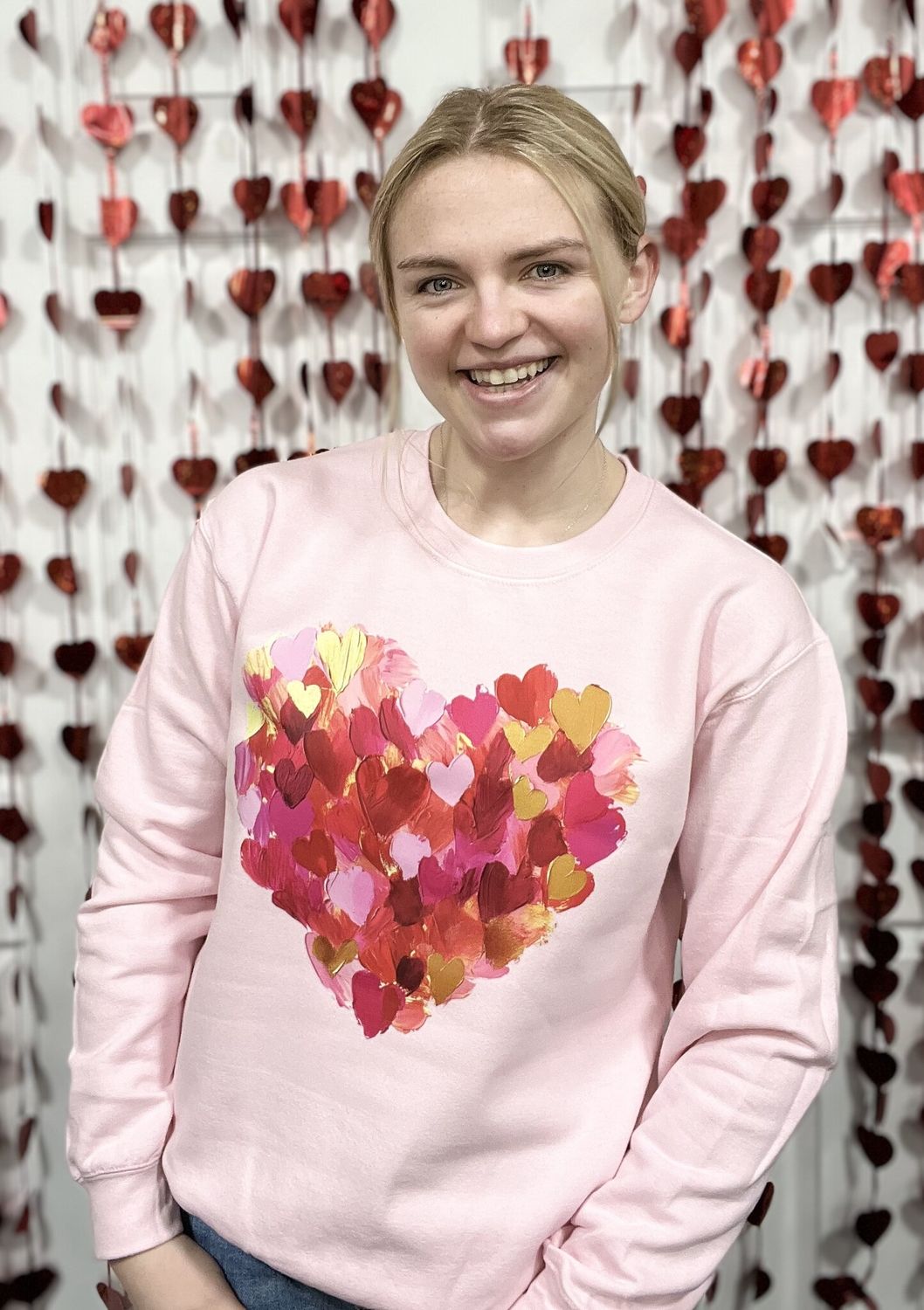 Brush Strokes of My Heart Pullover
