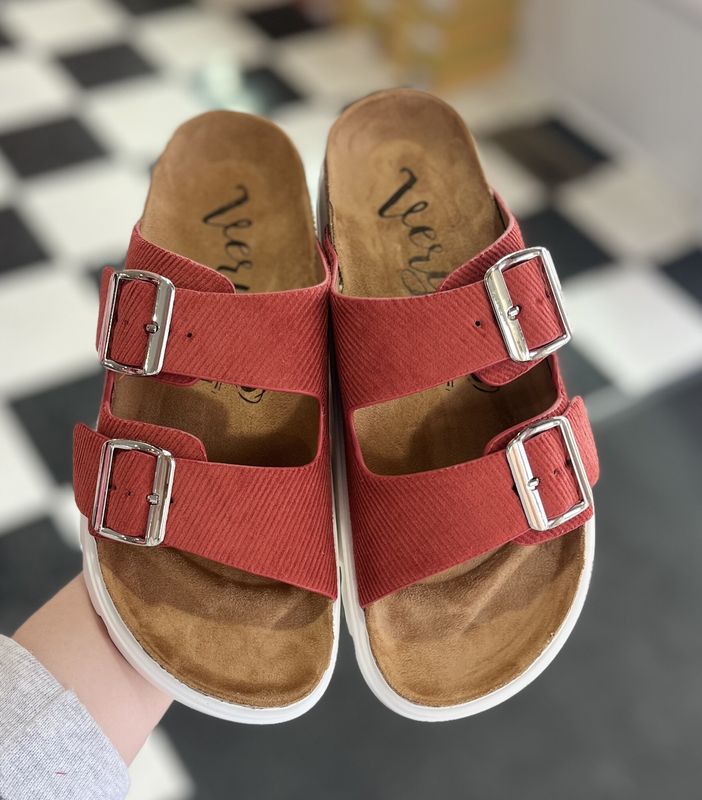 Jazmin Sandal in Red Jazmin Sandal in Red