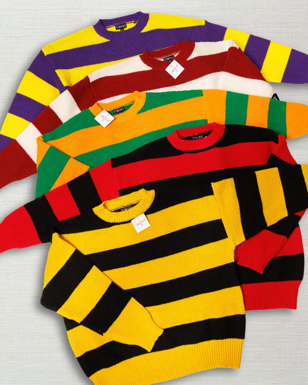 Game Day Sweater, Color: Gold/Black, Size: Small