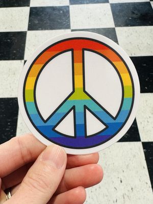 Peace Sign Sticker