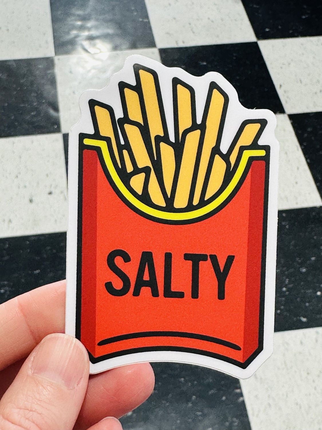 Salty Sticker