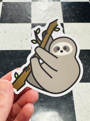 Sloth Sticker