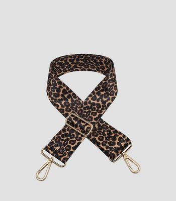 Mustard Leopard Guitar Strap