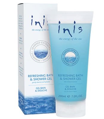 Inis Refreshing Bath &amp; Shower Gel-7 fl oz