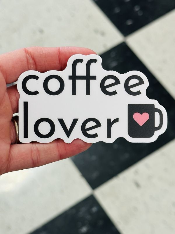 Coffee Lover Sticker