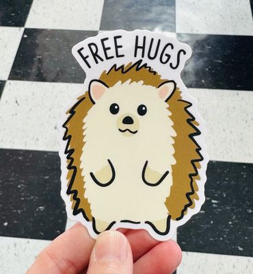 Free Hugs Sticker