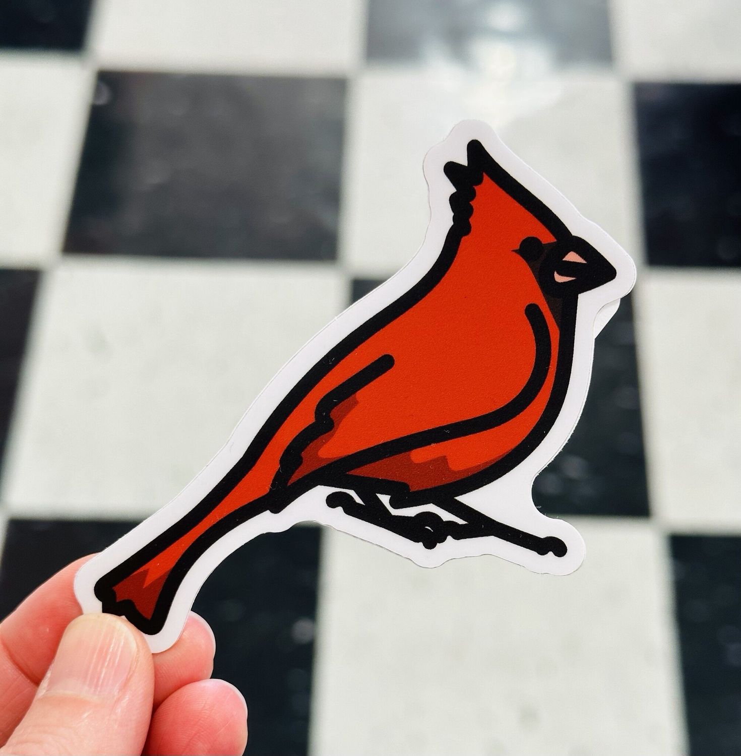 Cardinal Sticker