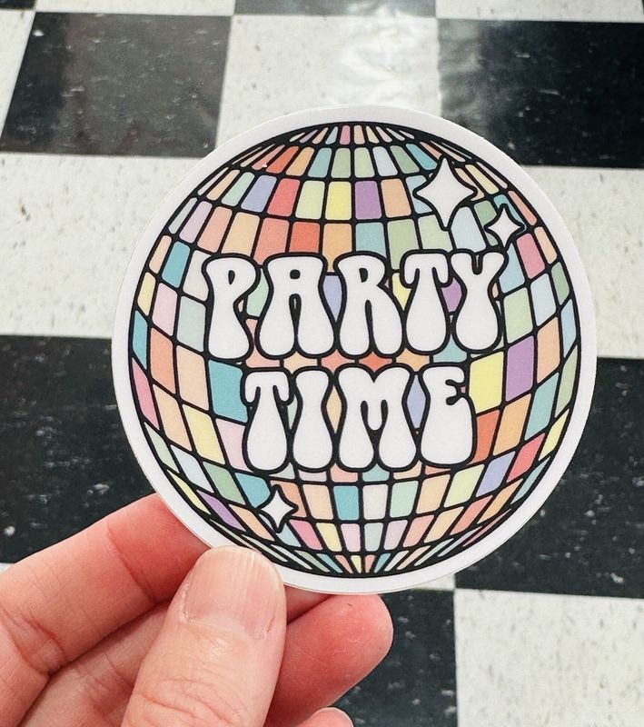 Party Time Sticker