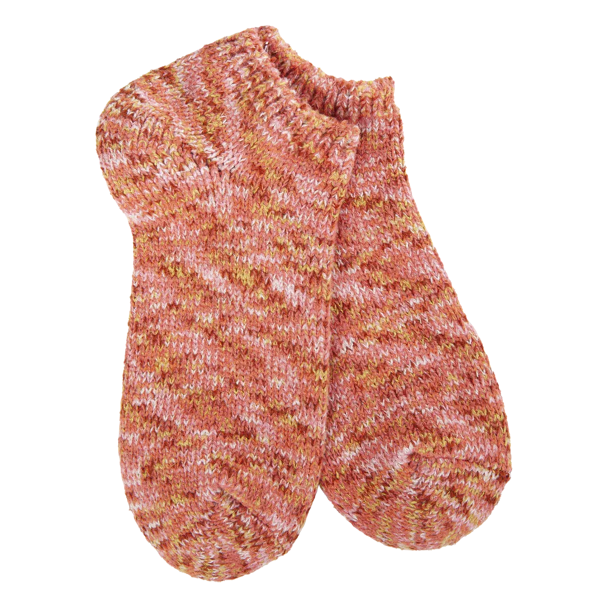 Ragg Low Socks-Brandy