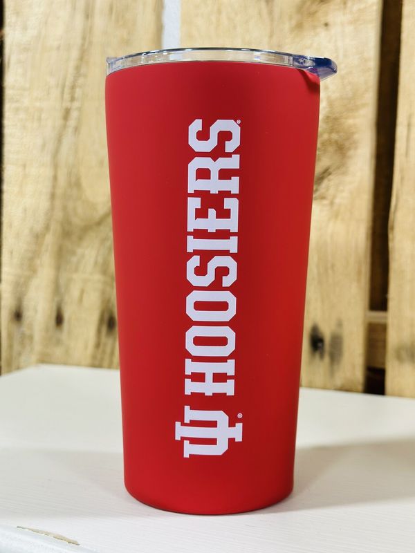 Indiana Hoosiers 18oz Soft Touch Tumbler
