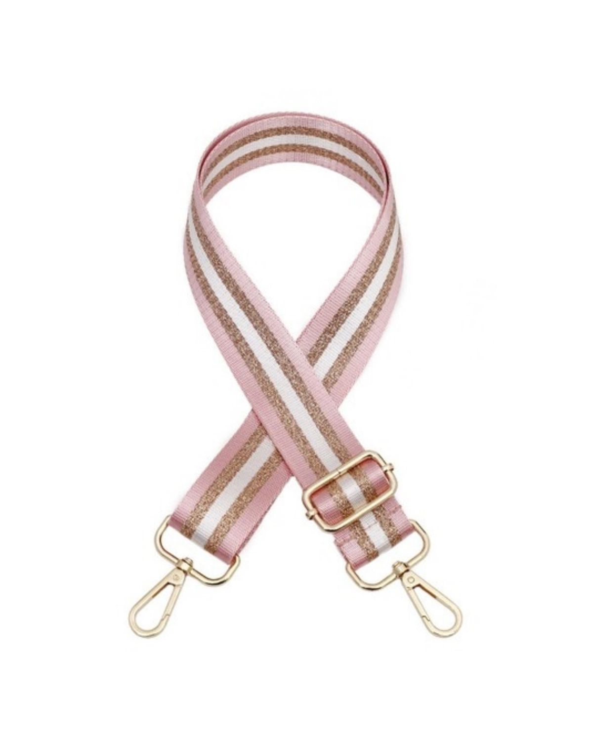 Game Day Mini Guitar Strap in Pink