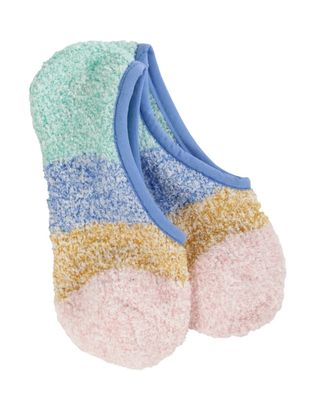 Worlds Softest House Socks-Blue Multi