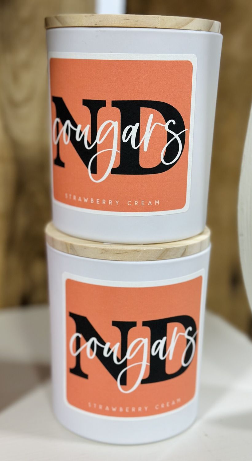 North Daviess Cougars School Spirit Edition Candle