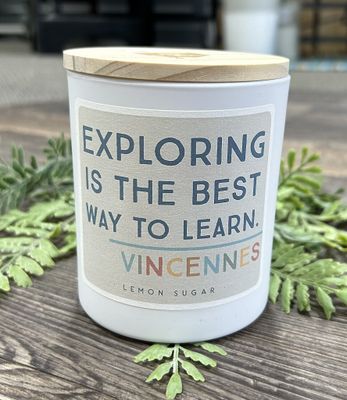 Explore Vincennes Candle
