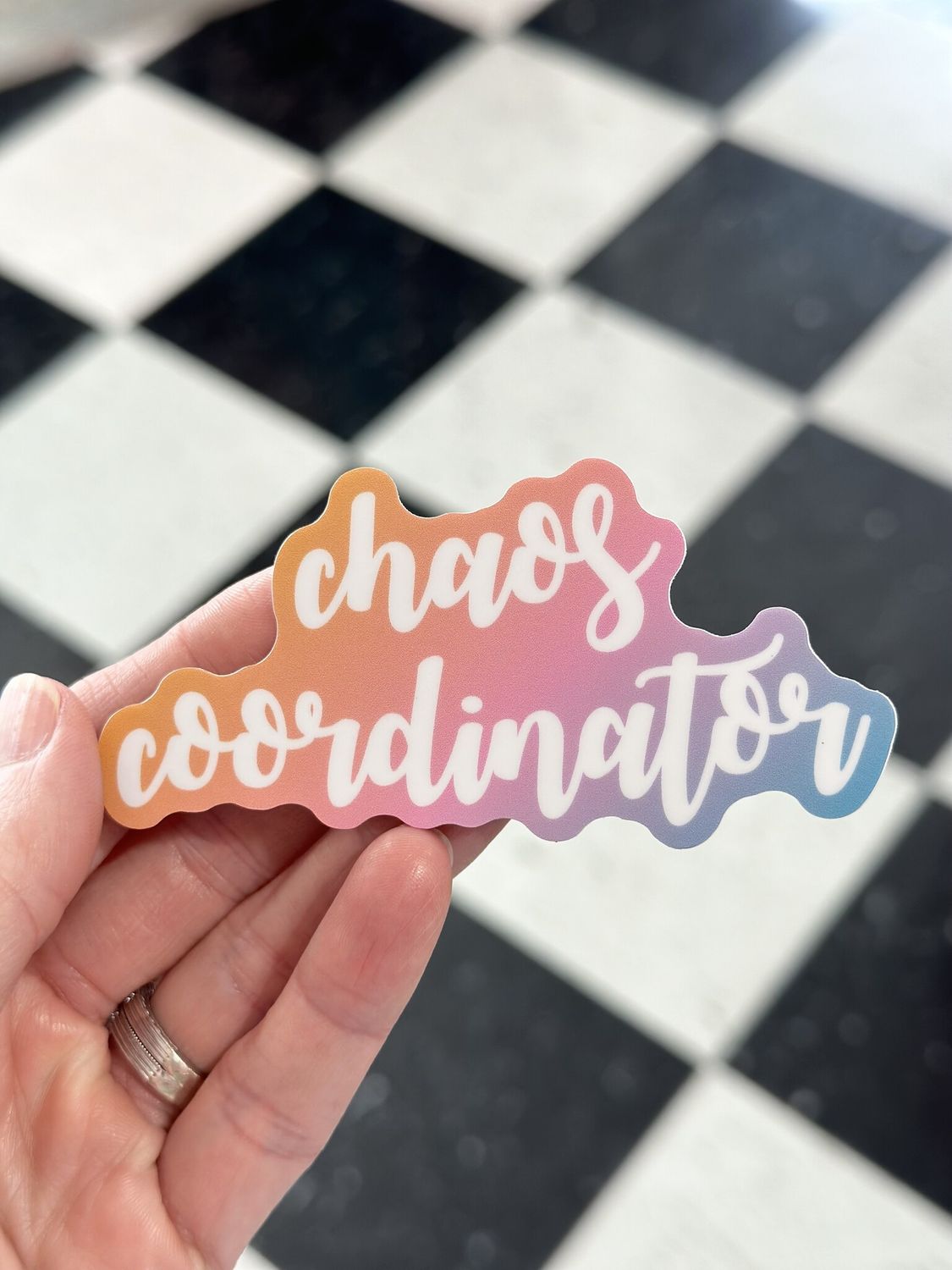 Chaos Coordinator Sticker