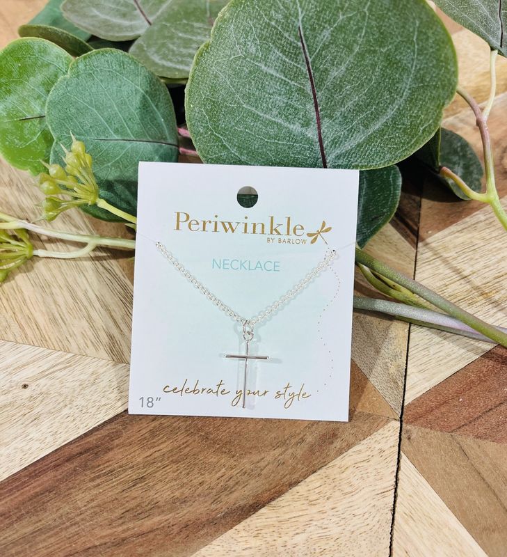 Silver Cross Necklace