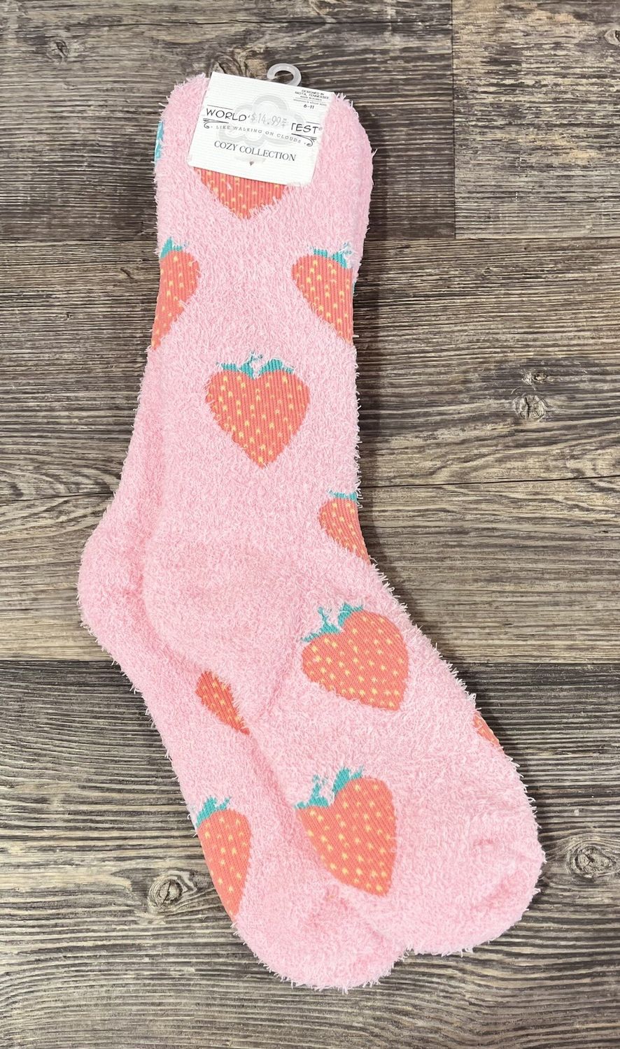 World’s Softest Cozy Crew-Strawberry