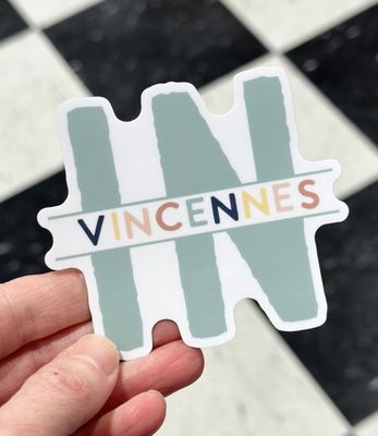 Vincennes, IN Sticker