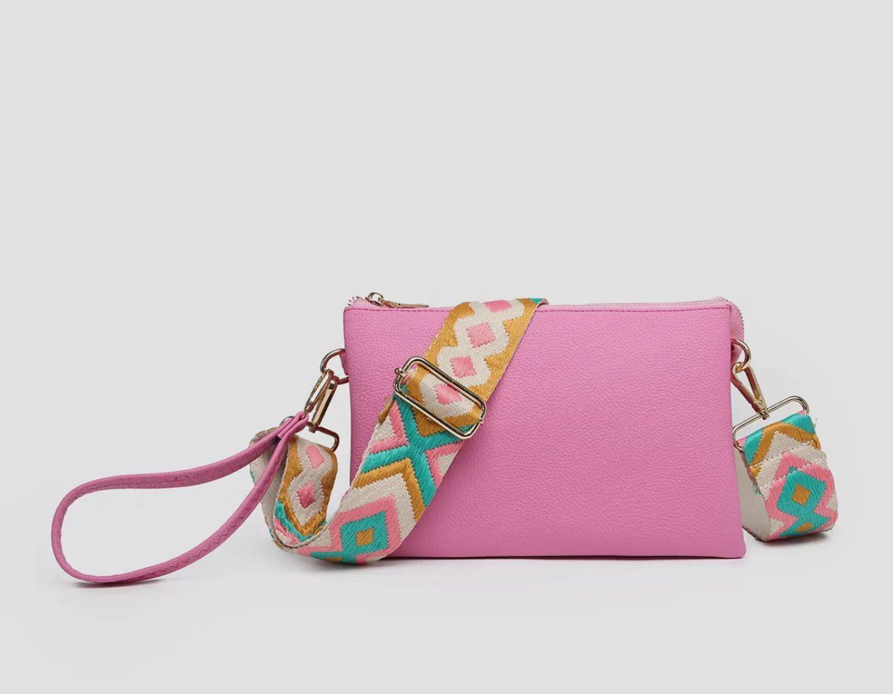 Izzy Crossbody in Bubblegum