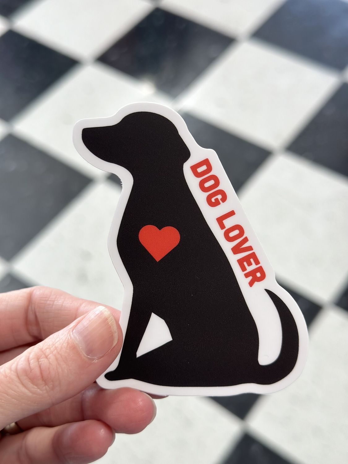 Dog Lover Sticker