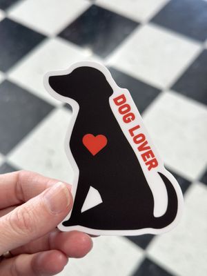 Dog Lover Sticker