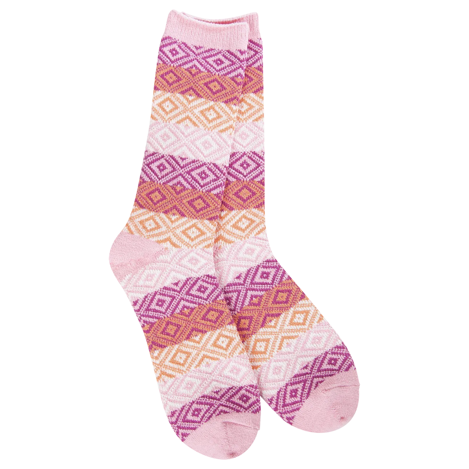 Socks-Pink Multi
