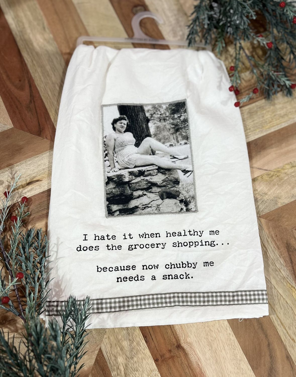 Needs A Snack Tea Towel