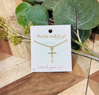 Gold Cross Necklace