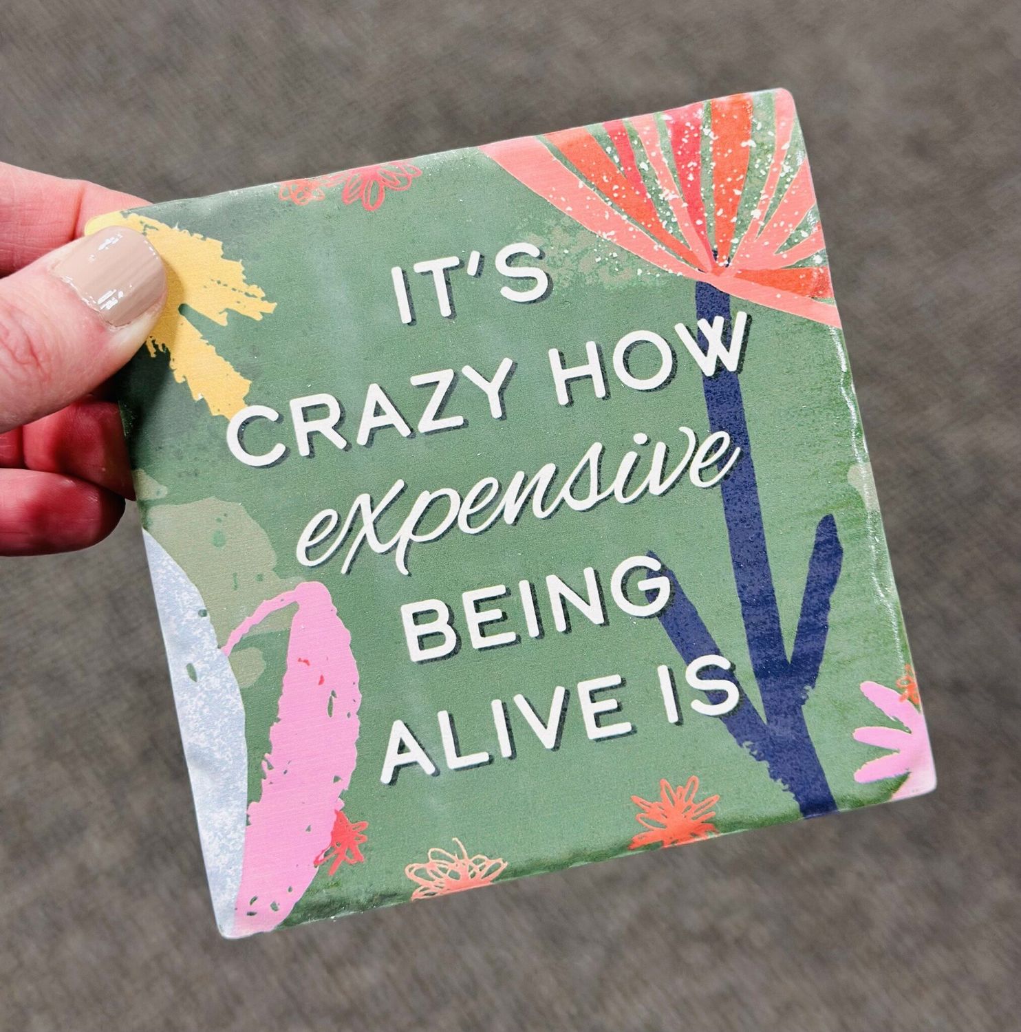 It’s Crazy How Expensive Ceramic Coaster