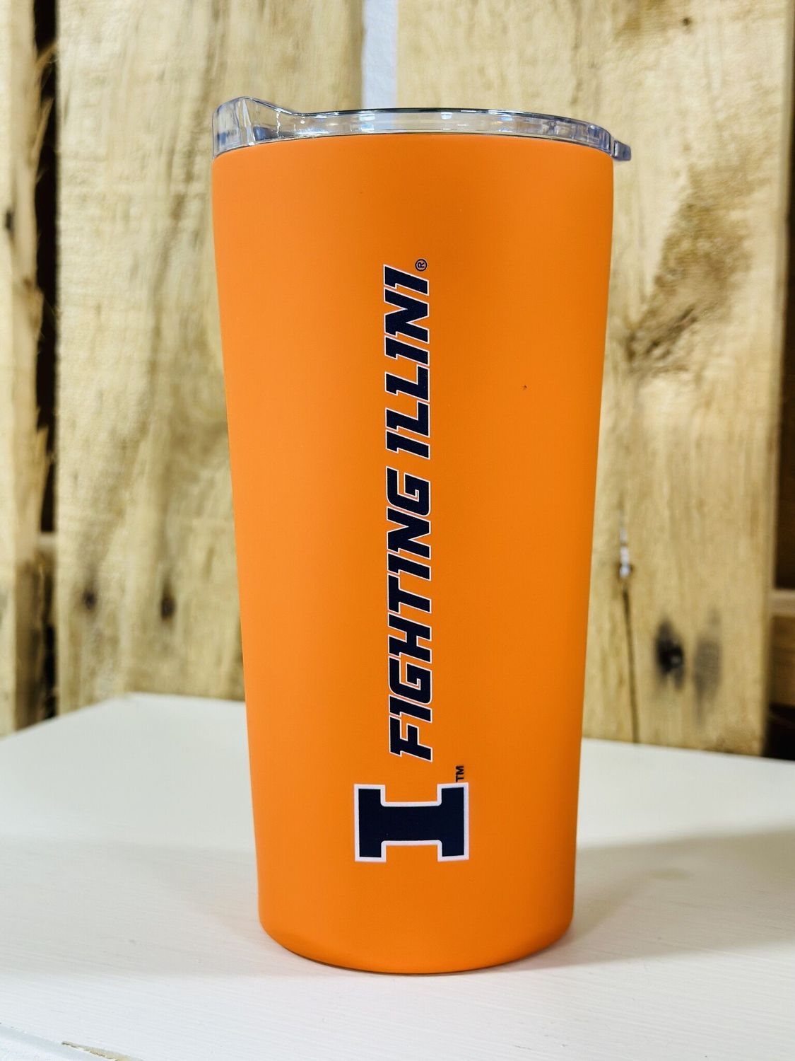 Fighting Illini 18oz Soft Touch Tumbler