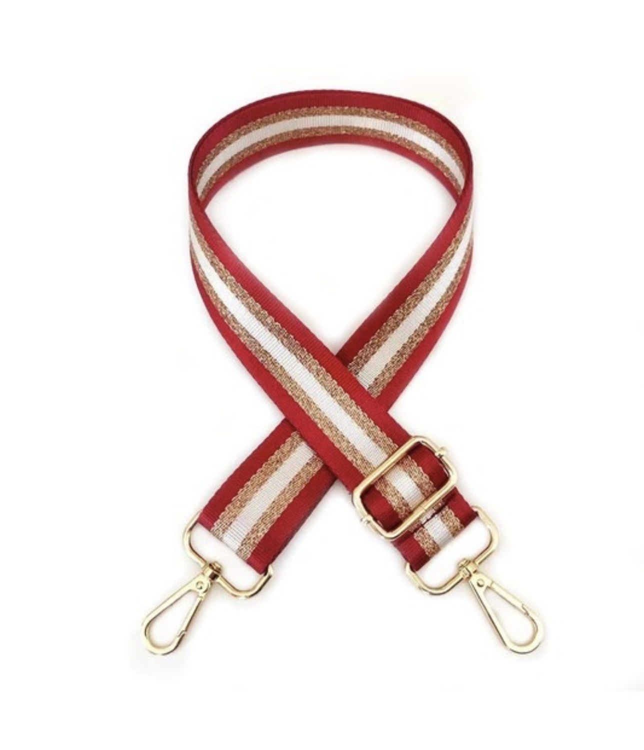 Game Day Mini Guitar Strap in Maroon